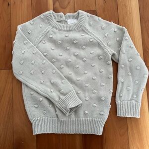 Jamie Kay Textured Knit Sweater - Light Gray